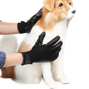 Discover the Magic of Soft Rubber Pet Grooming Gloves