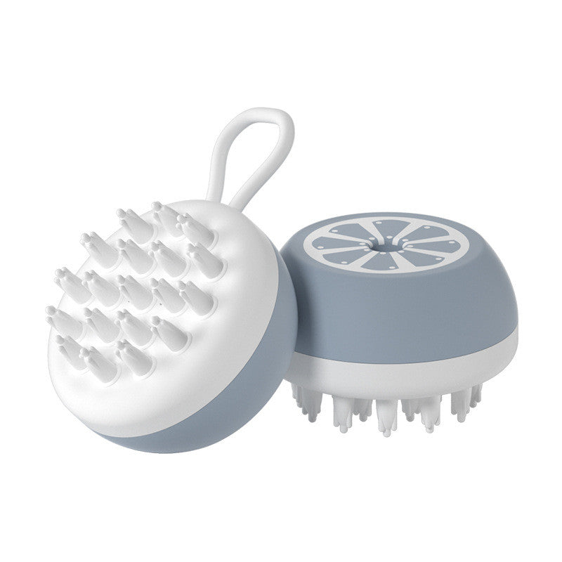 2 In 1 Pet Bath Massage Comb Silicone Grooming Tool
