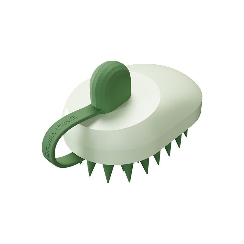 Soft Gel Pet Bath Shampoo Brush Massager Tool