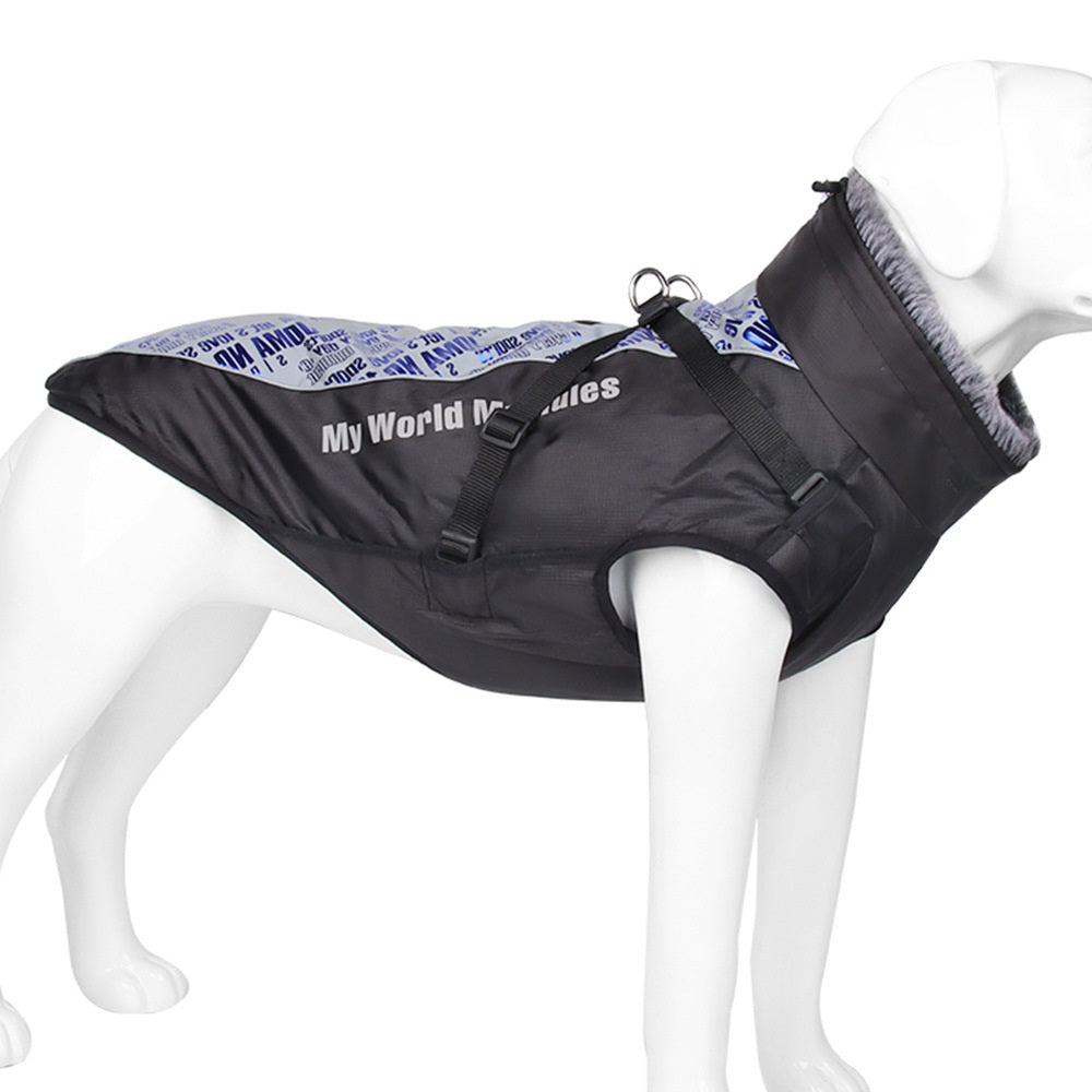 Warm Waterproof Reflective Pet Shell Jacket Clothing Apparel