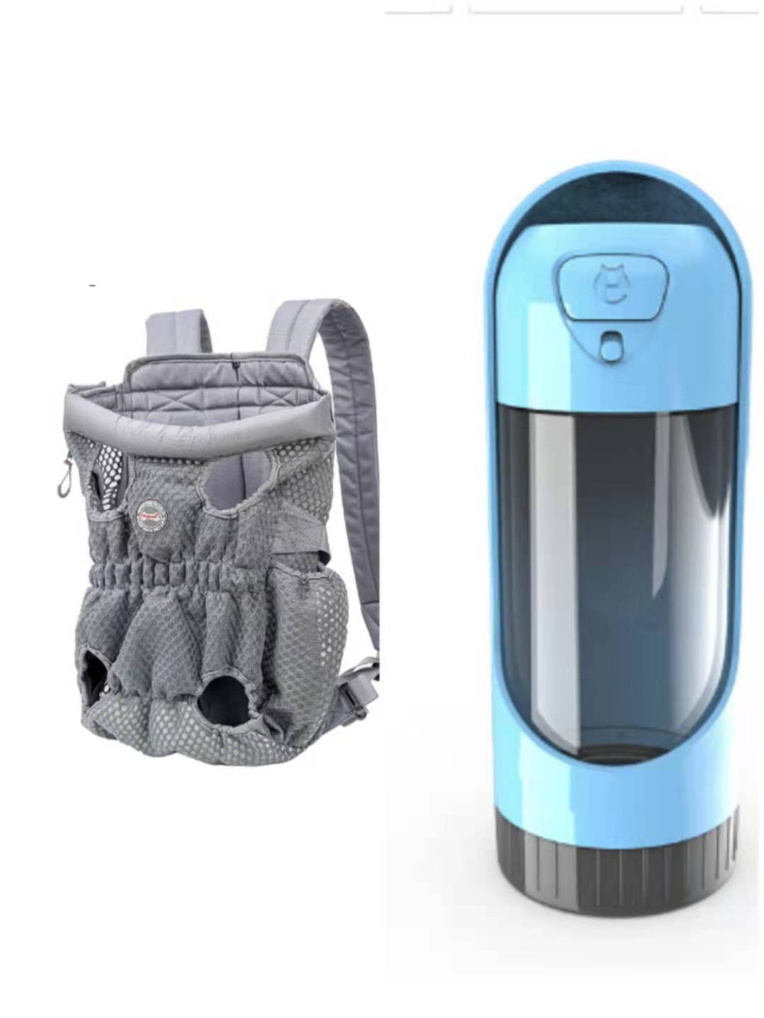 Breathable Mesh Pet Carrier Backpack Shoulder Travel Bag