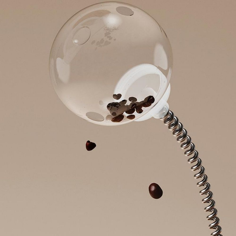 Automatic Balancing Pet Interactive Treat Dispensing Puzzle Ball Toy