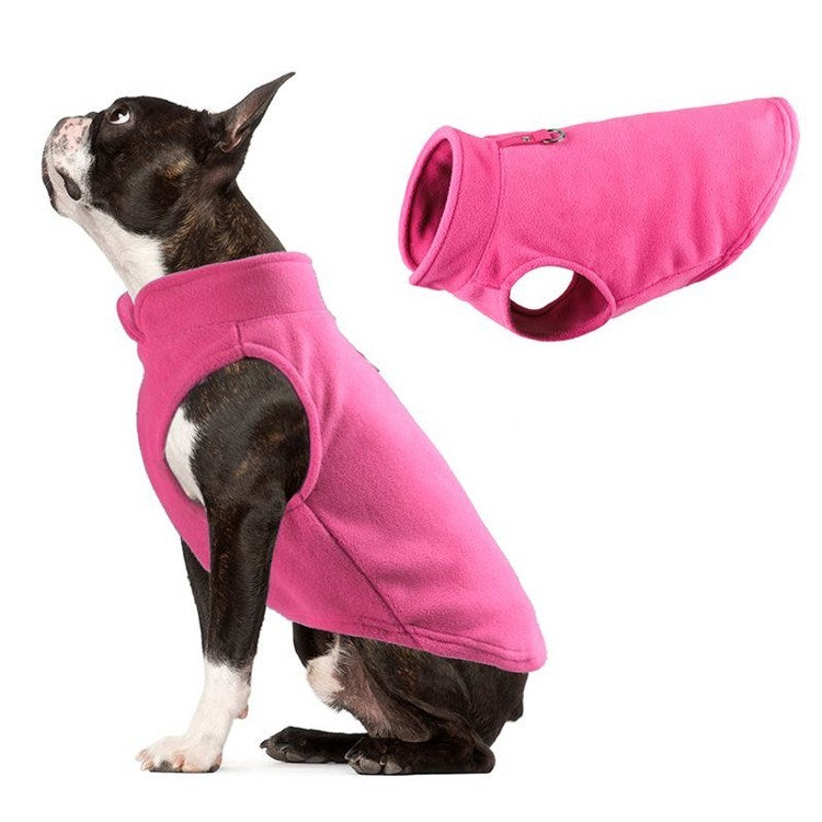 Fleece Pet Puppy Coat Jacket Vest Apparel