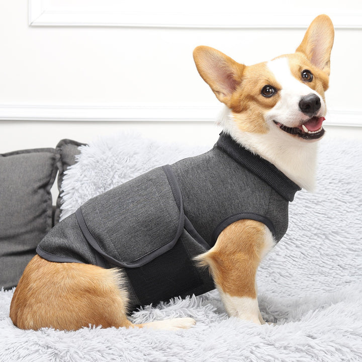 Emotional Comfort Polyester Cotton Pet Double Jacket Clothing