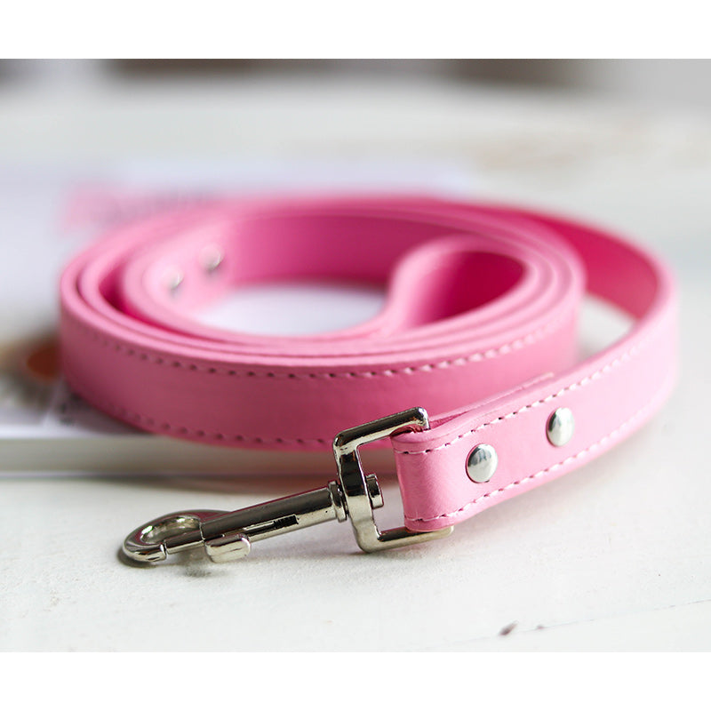Pet Adjustable Leash And Collar Outdoor Control Set