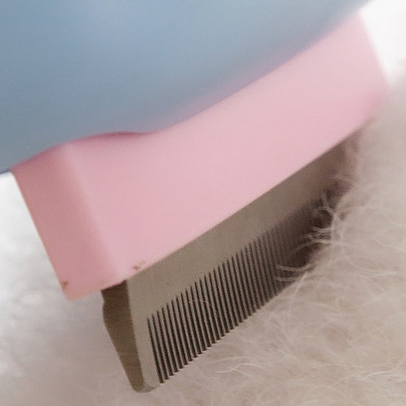 Pet Deshedding Grooming Brush For Hair Reduction And Detangling