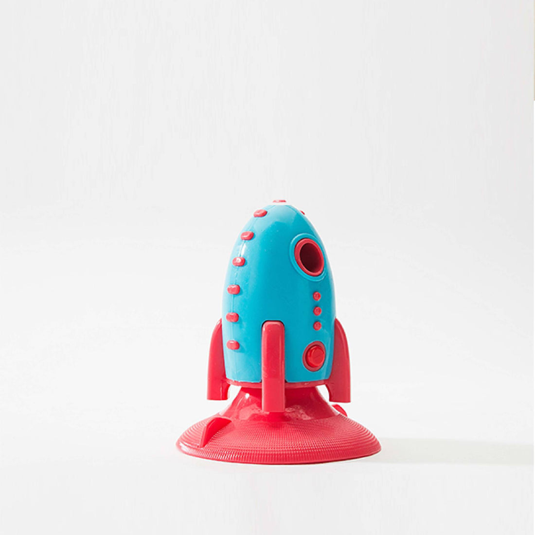 Rocket Shaped Pet Treat Dispensing Chew Toy