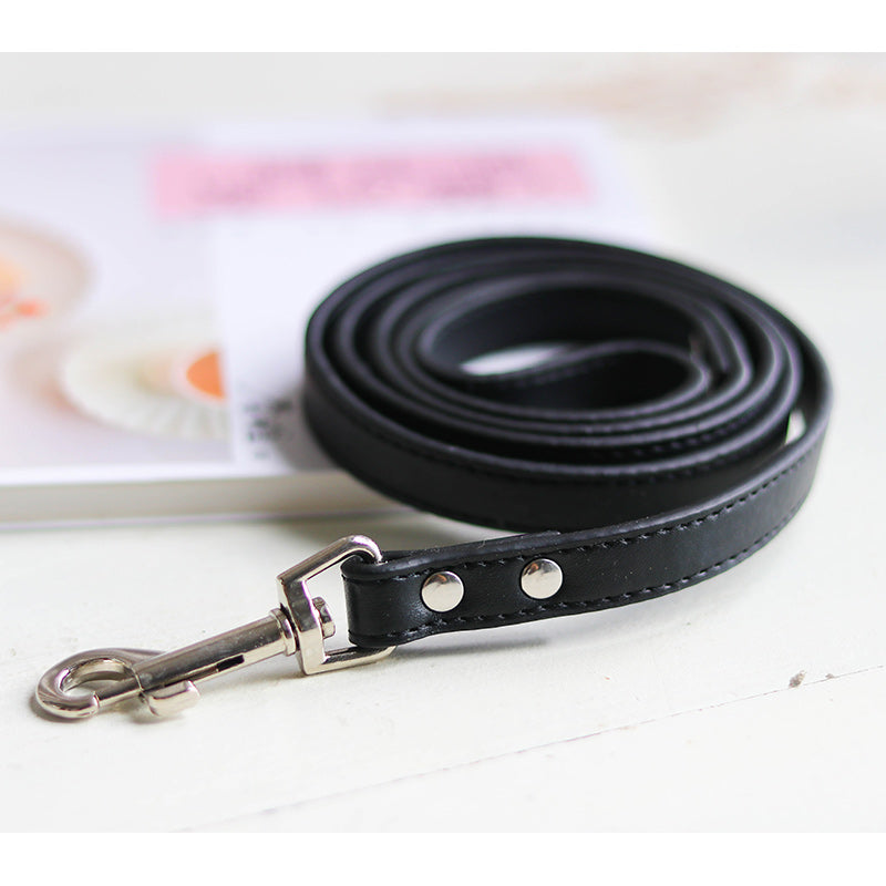 Pet Adjustable Leash And Collar Outdoor Control Set