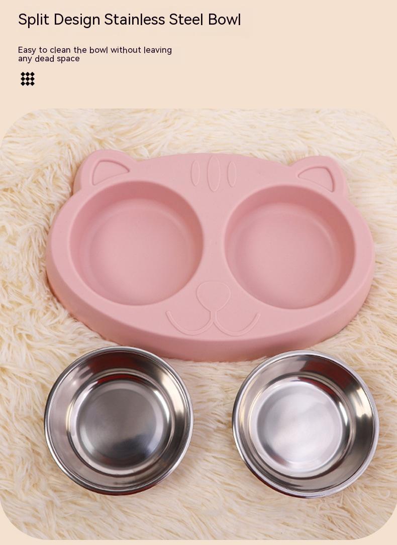 Pet Feeding And Drinking Water Rice Basin Bowl
