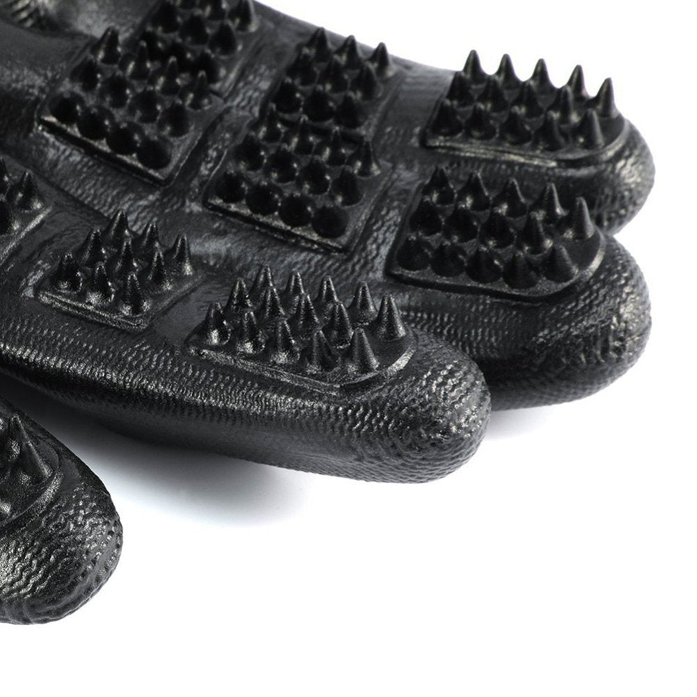 Soft Rubber Pet Grooming Glove Hair Remover Brush