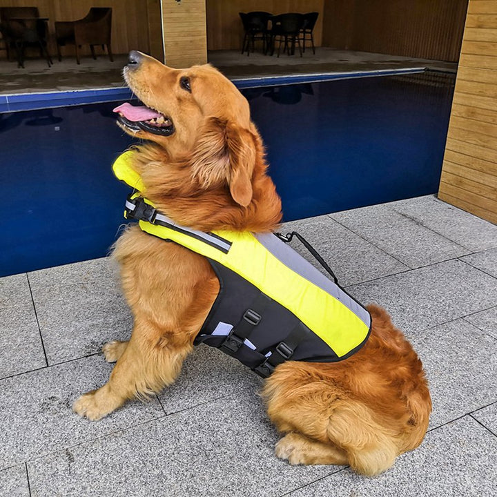 Reflective Nylon Pet Airbag Life Jacket Safety Apparel