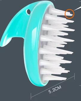 Comfortable Pet Bath Massage Brush Grooming Comb Tool