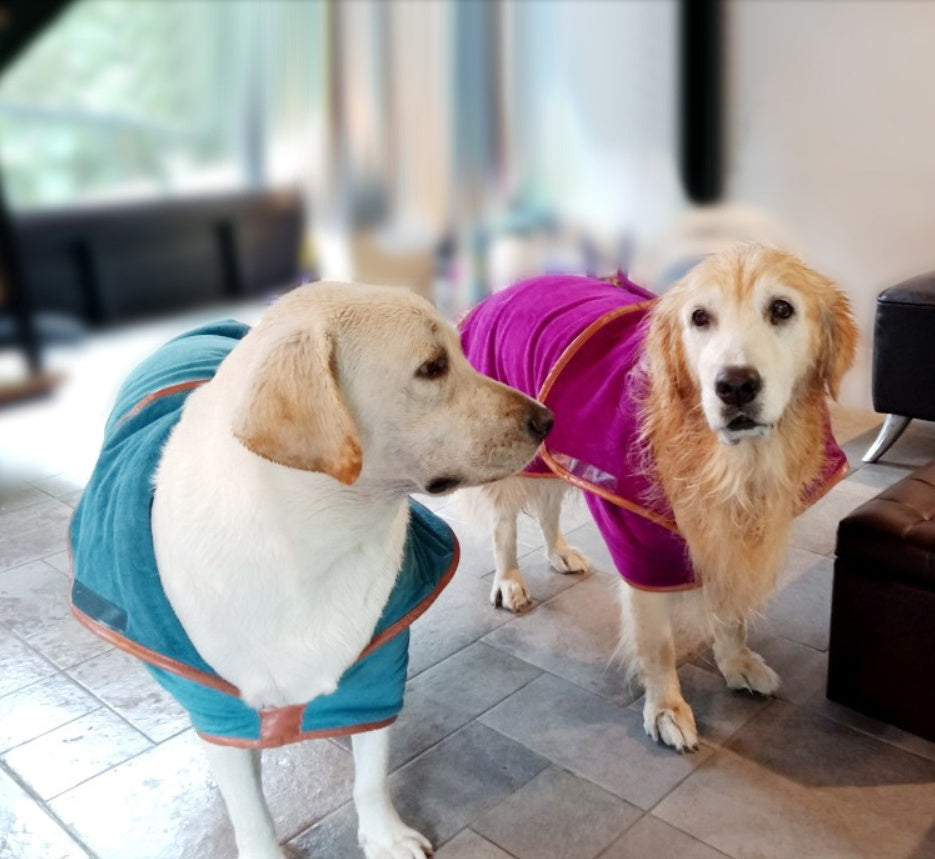 Quick Dry Pet Absorbent Bath Towel Clothing Wrap
