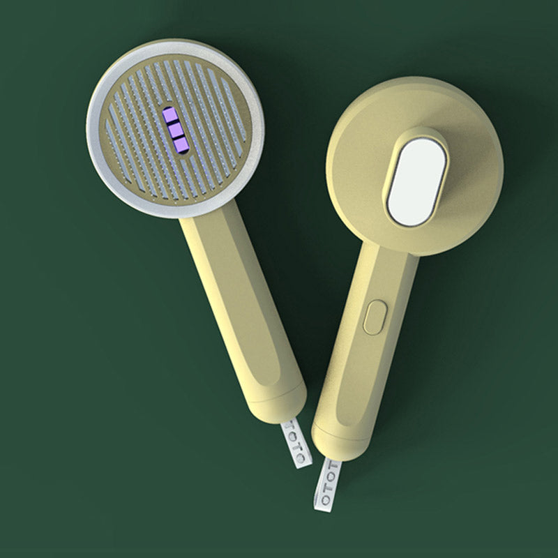 2 In 1 Pet Grooming Comb UVC Hair Detector Brush