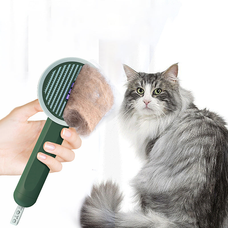 2 In 1 Pet Grooming Comb UVC Hair Detector Brush
