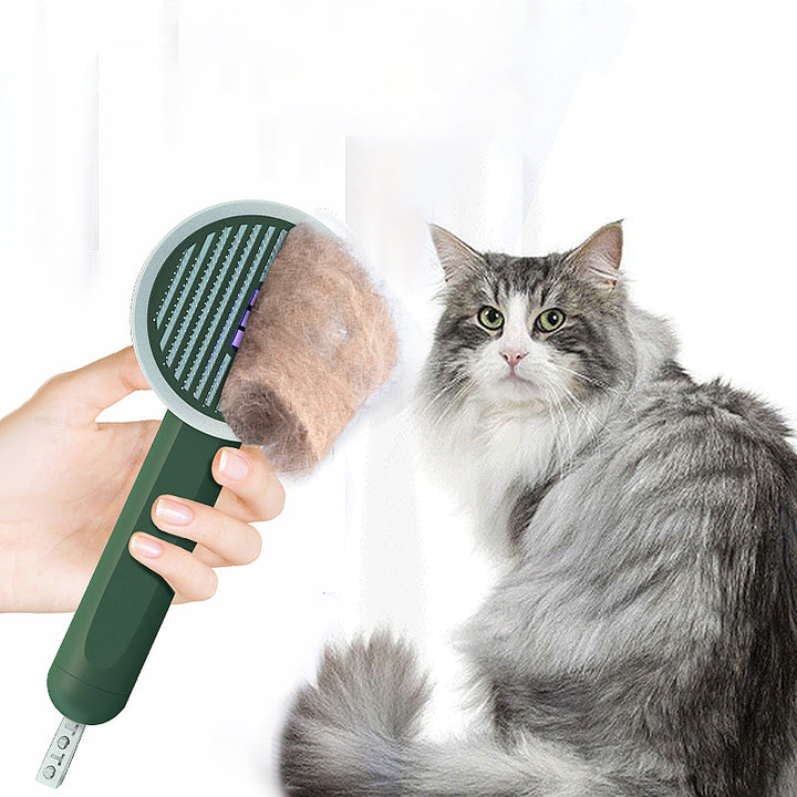 2 In 1 Pet Grooming Comb UVC Hair Detector Brush