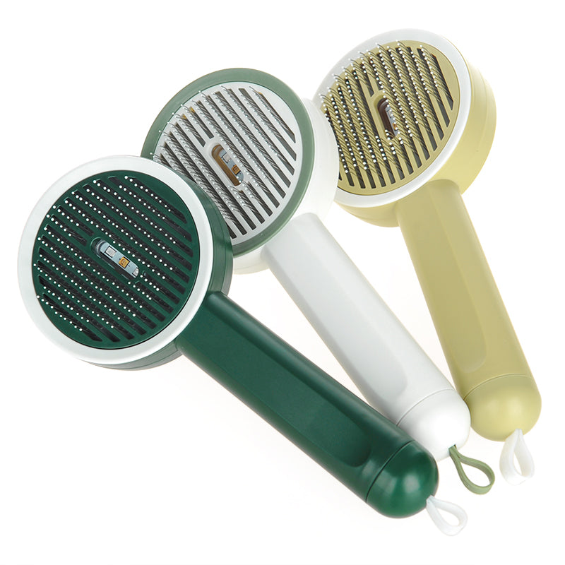 2 In 1 Pet Grooming Comb UVC Hair Detector Brush