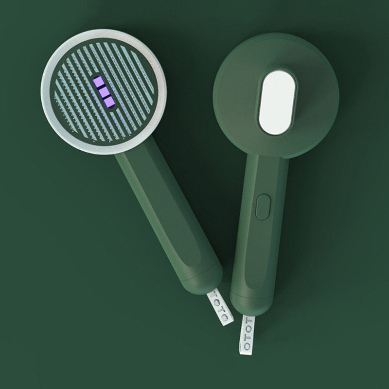 2 In 1 Pet Grooming Comb UVC Hair Detector Brush