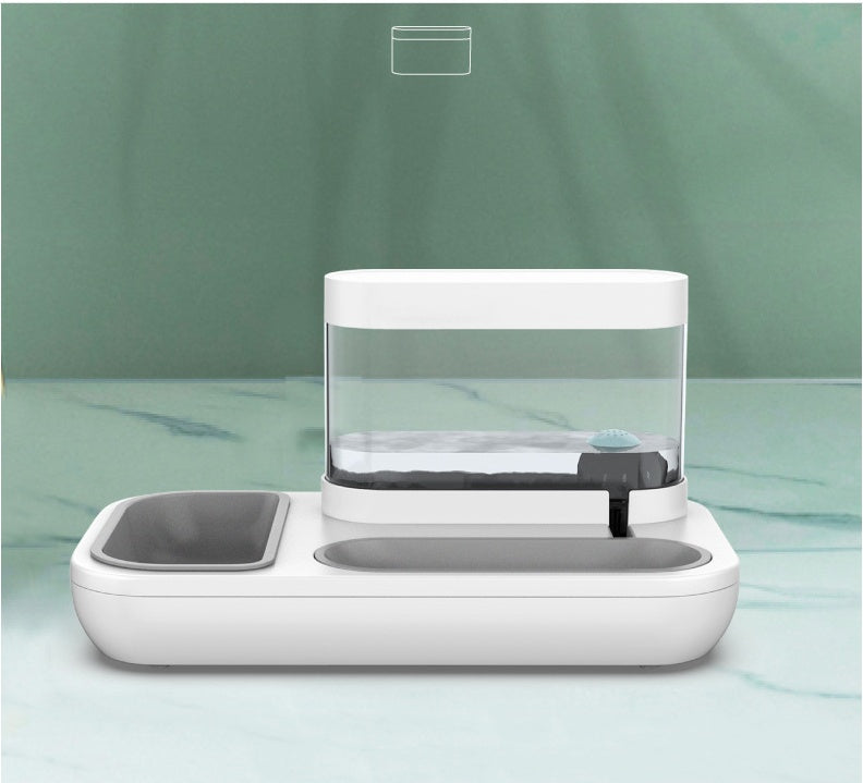 Automatic Pet Drinking Fountain 1.5L Feeder Bowl System