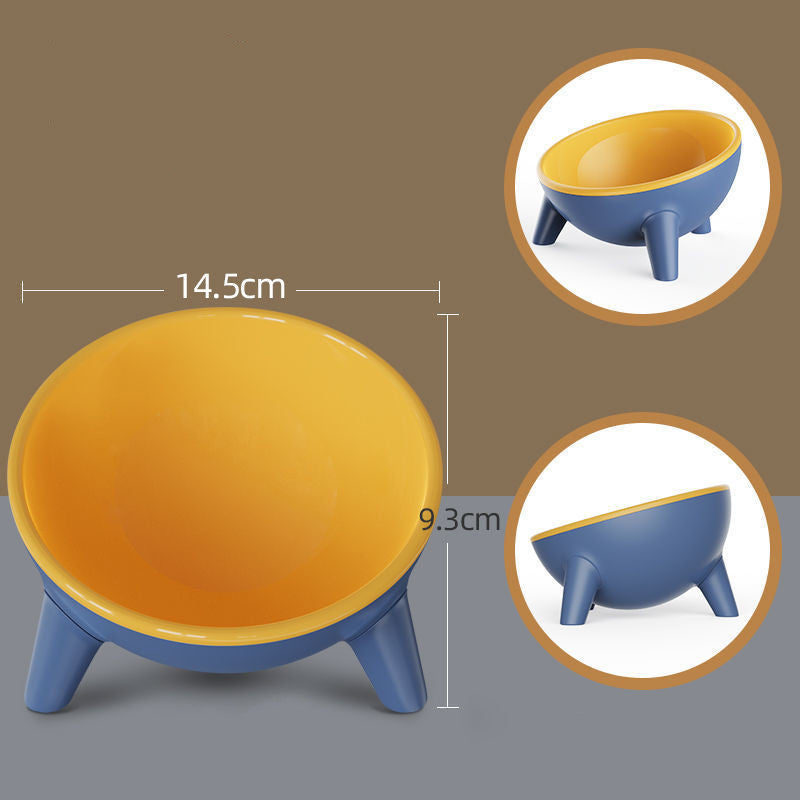 Nordic Style Pet Bowl With Stand Feeding Dish Accessories