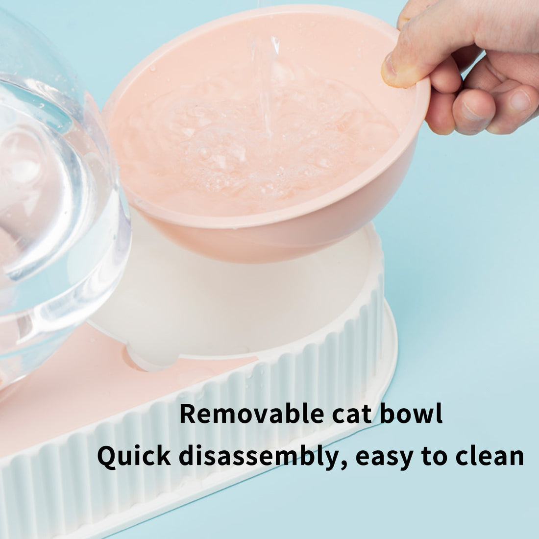 Pet Automatic Water Feeder Bowl Drinking Dispenser System