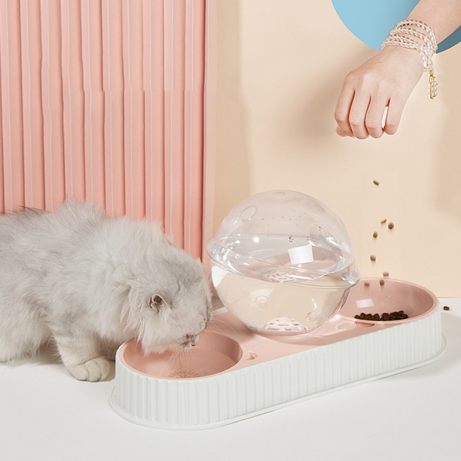 Pet Automatic Water Feeder Bowl Drinking Dispenser System