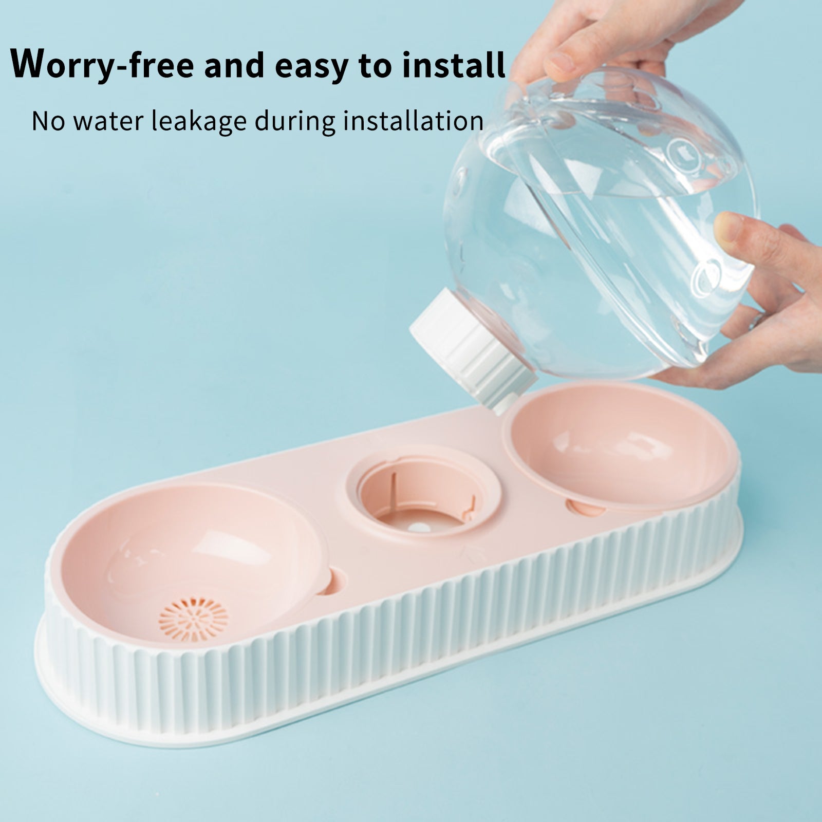 Pet Automatic Water Feeder Bowl Drinking Dispenser System