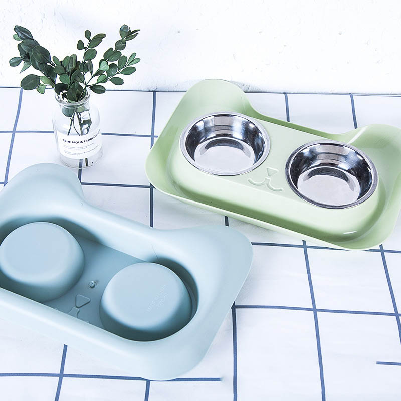Pet Stainless Steel Feeding And Drinking Water Bowl
