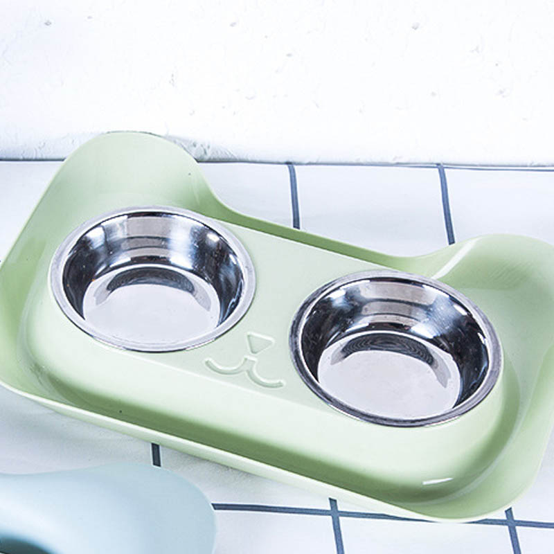Pet Stainless Steel Feeding And Drinking Water Bowl