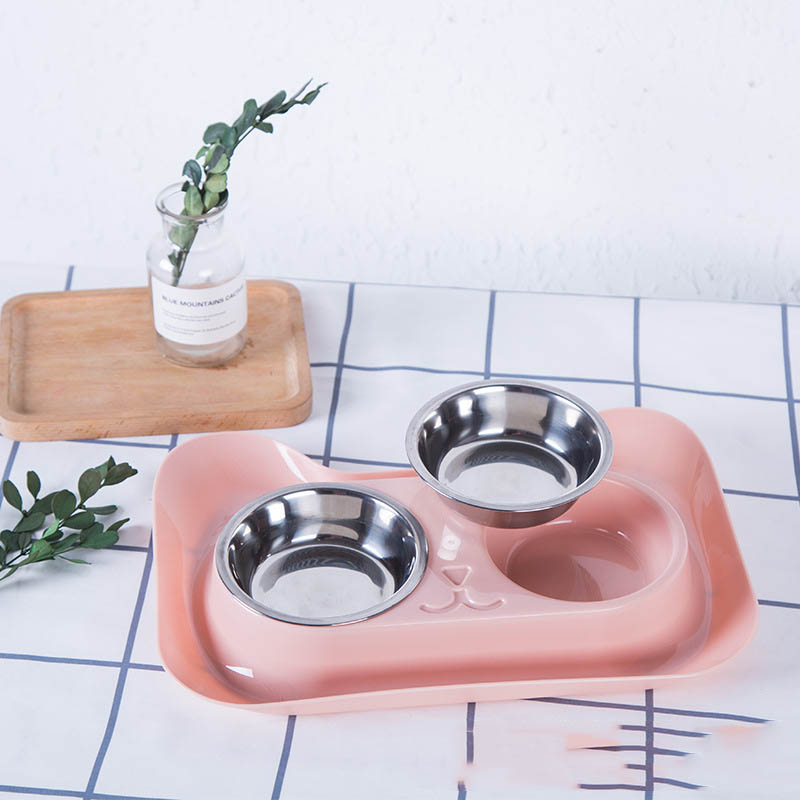 Pet Stainless Steel Feeding And Drinking Water Bowl