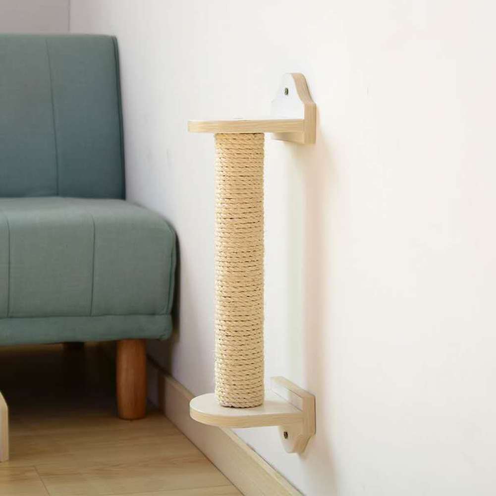 53cm Pet Scratch Column Climbing Frame Interactive Toy