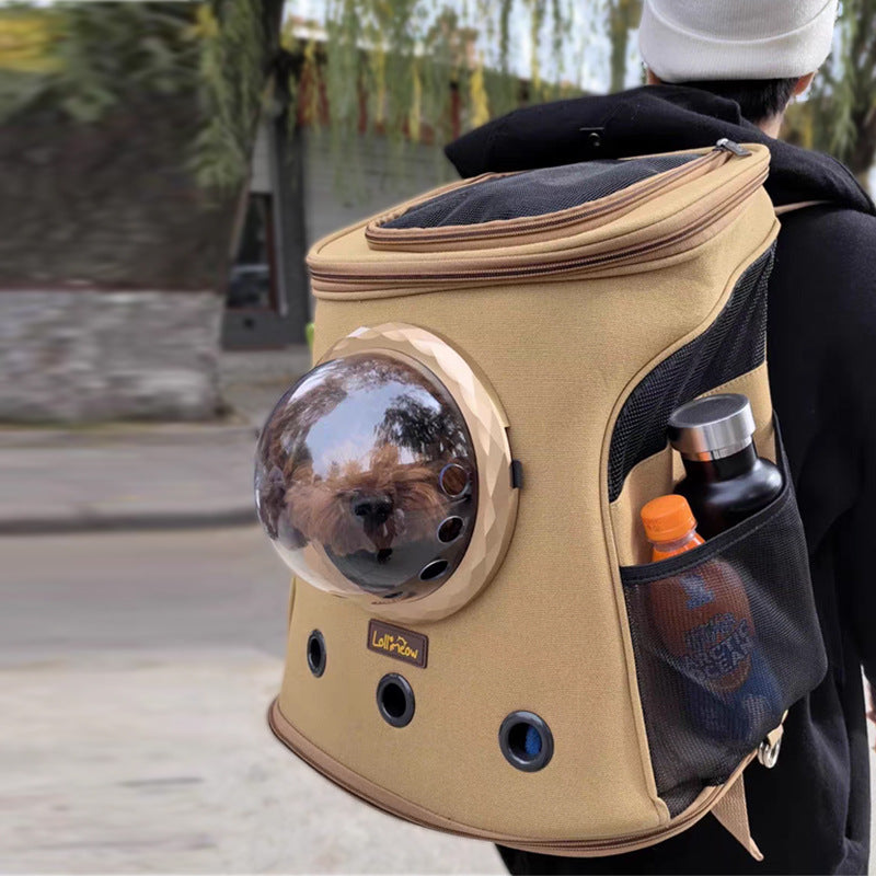 Pet Portable Backpack Style Medium Size Carrier