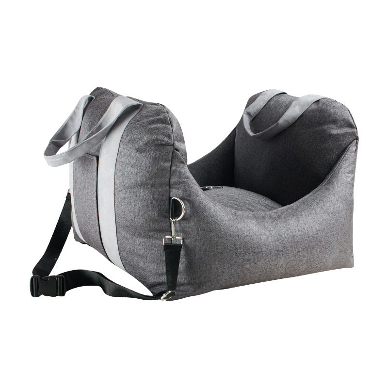 Pet Waterproof Portable Car Seat Carrier Basket Breathable Travel Seat