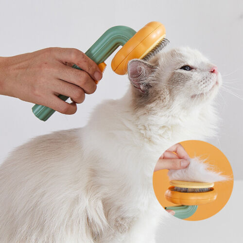 Self Cleaning Pet Slicker Grooming Brush For Loose Fur Removal