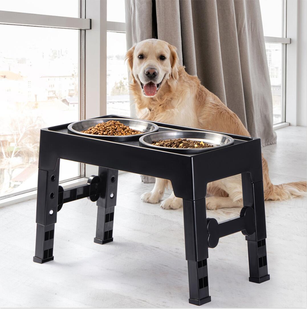 Pet Elevated Feeding Bowl Neck Support Anti Spill Design