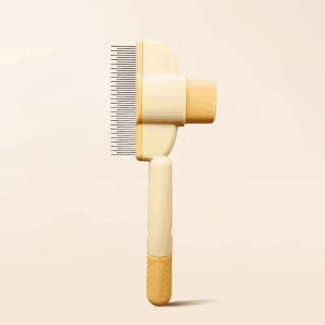 Pet Grooming Brush One Click Hair Removal Gentle Skin Care Pet Brush