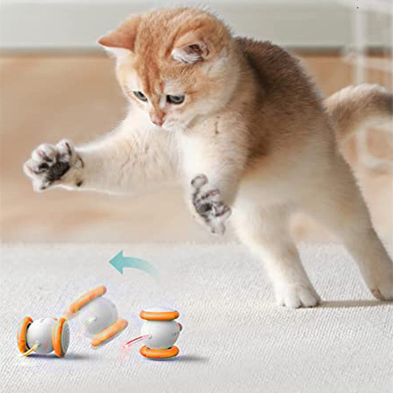 Electric Intelligent Pet Teasing Toy With Rechargeable Design