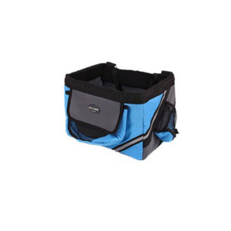 Removable Pet Bicycle Carrier Basket Handlebar Front Bag