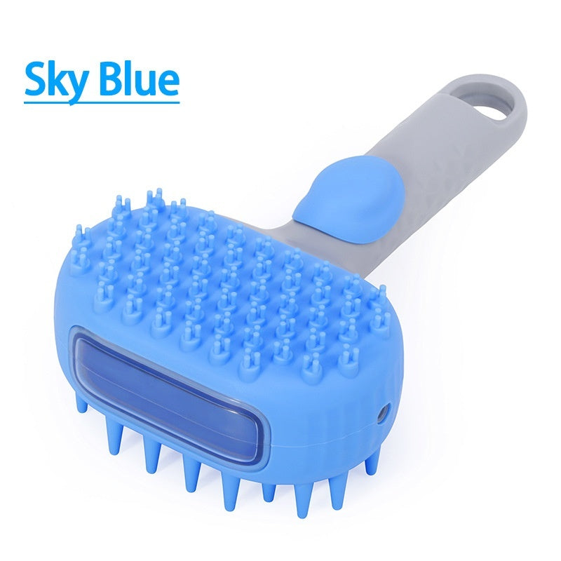Pet Shower Bath Brush Hair Cleaning Grooming Tool