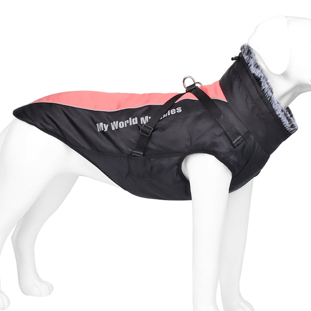 Warm Waterproof Reflective Pet Shell Jacket Clothing Apparel