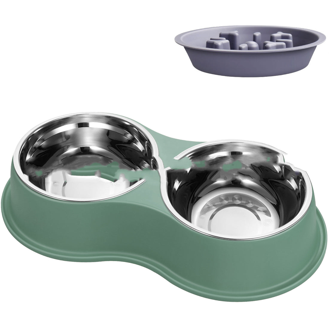 Pet Removable Slow Feeding Anti Choking Bowl