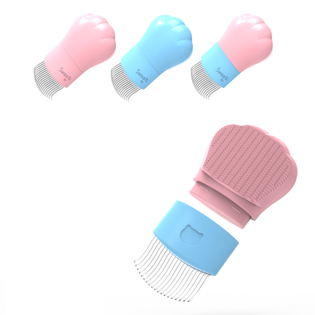 Pet Grooming Brush For Long And Short Hair