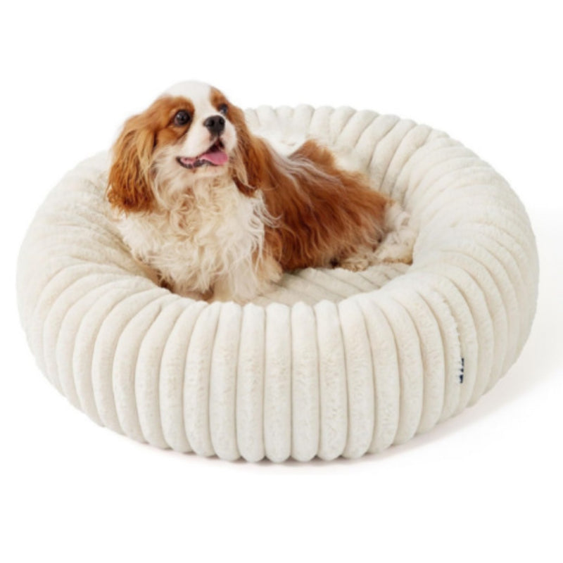Pet High-Grammage Plush Round Warm Winter Bed
