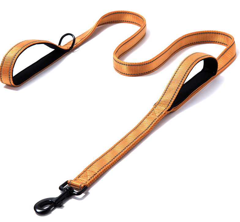 Pet Double Handle Control Pull Leash