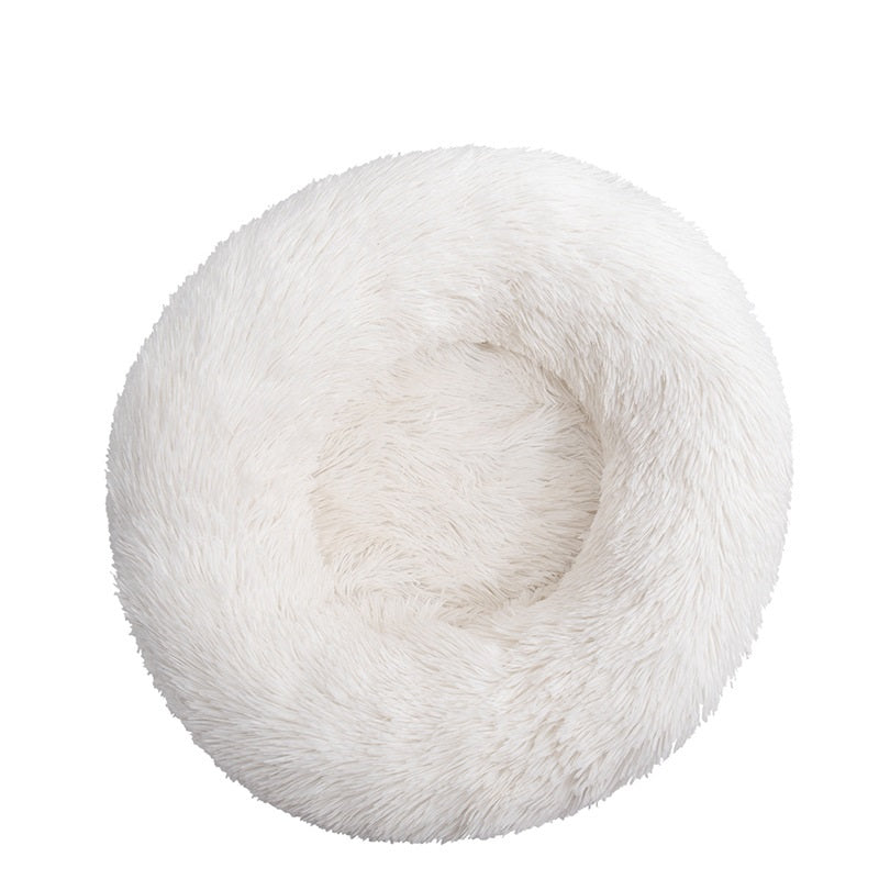 Pet Round Cotton Winter Warm Sleeping Bed