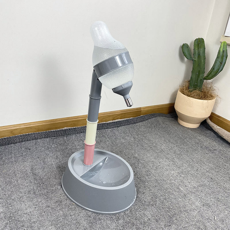 Automatic Pet Water Dispenser Stand Adjustable Height Feeder Bowl