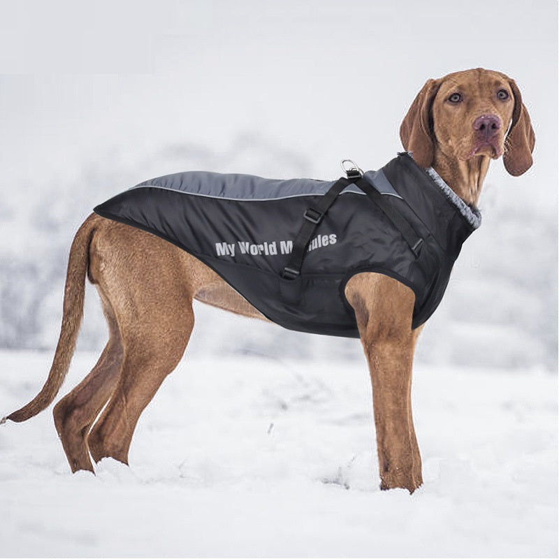 Warm Waterproof Reflective Pet Shell Jacket Clothing Apparel