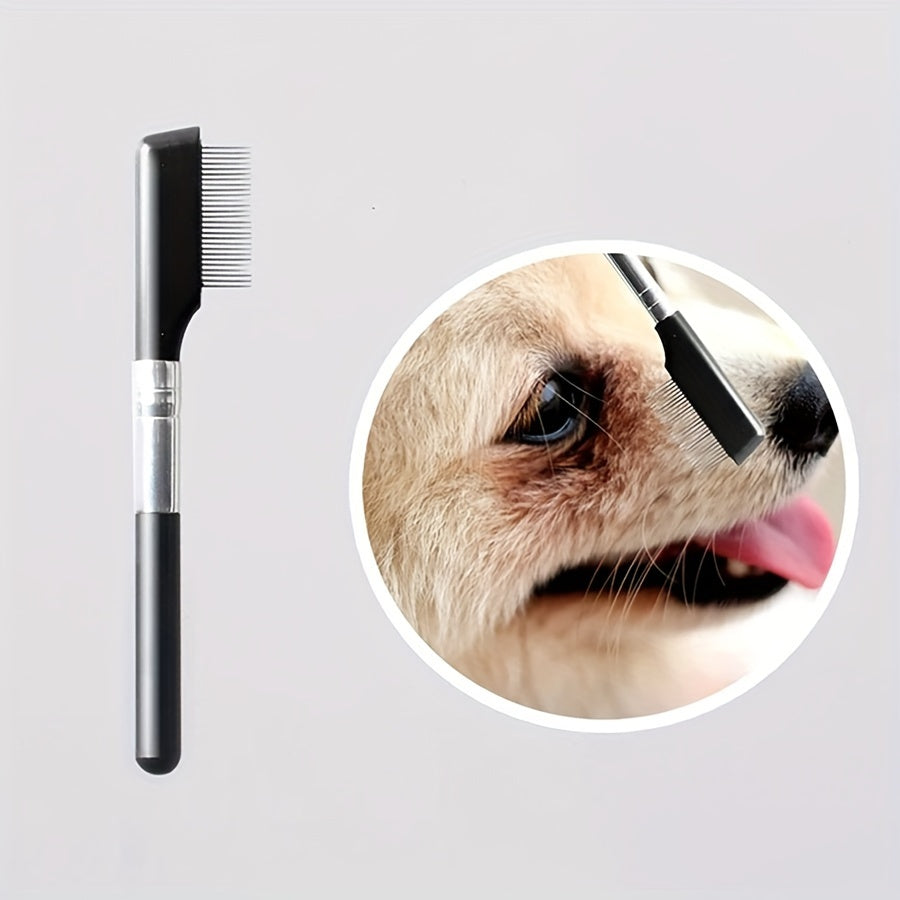 Soft Eye Care Pet Grooming Brush Tear Stain Remover Comb