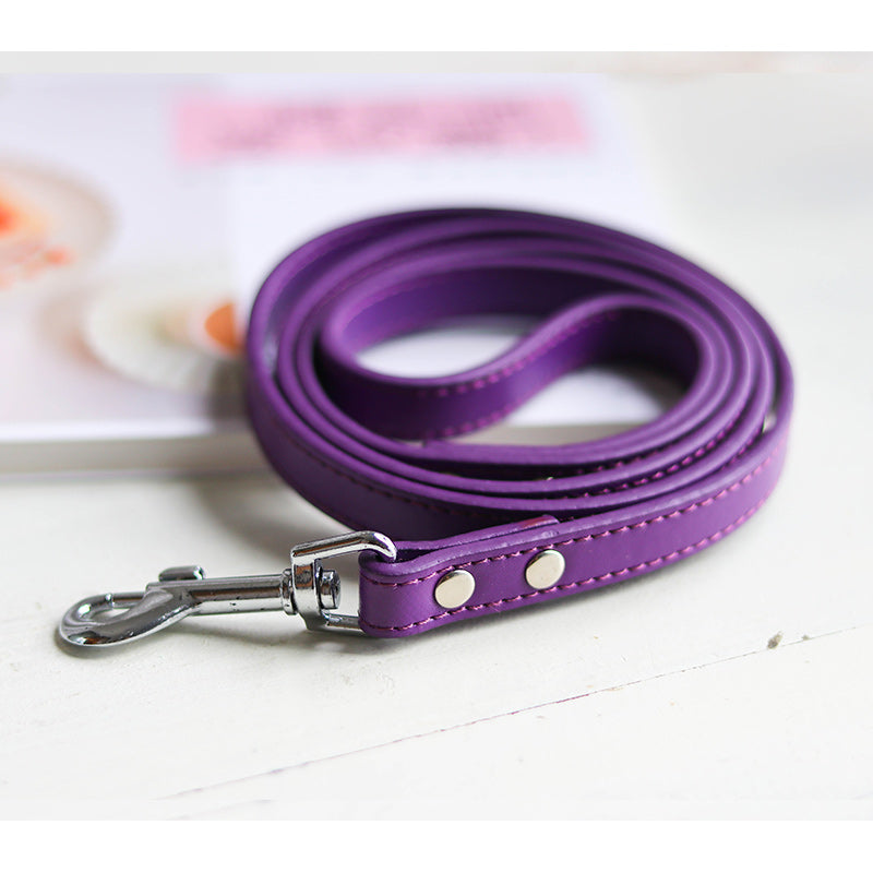 Pet Adjustable Leash And Collar Outdoor Control Set