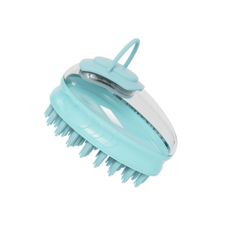 Pet Bath Massage Brush Grooming Scrubber Tool